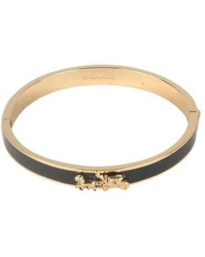 COACH Hinged Bracelet - White