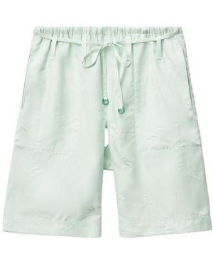 Alexander Wang Drawstring Pajama Shorts - Blue