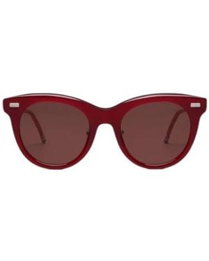 Thom Browne Acetate Cateye Sunglasses - Purple