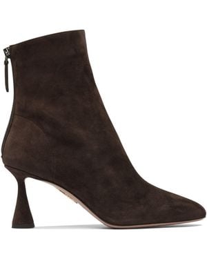 Aquazzura Amore Ankle Boots - Brown