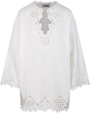Isabel Marant Isabel Marant Étoile Sherazade Blouse - White