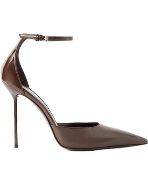 Paris Texas Patent-Leather Pumps - White