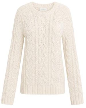 P.A.R.O.S.H. Long-Sleeve Crew-Neck Sweater - White