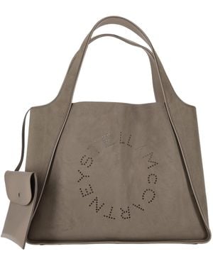 Stella McCartney Logo Handbag - Brown