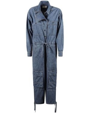 Isabel Marant Isabel Marant Étoile Idany Denim Jumpsuit - Blue