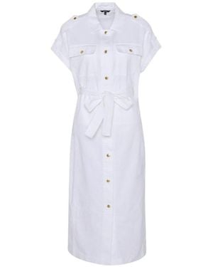 Barbour Harlow Midi Dress - White