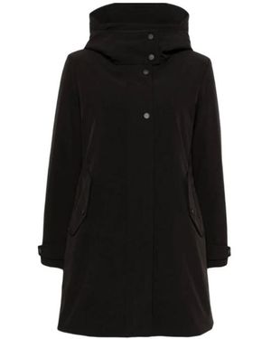 Woolrich Hooded Parka - Black