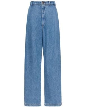 Sportmax Multi-Pocket Jeans - Blue