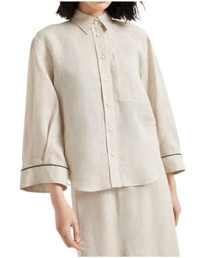Brunello Cucinelli Straight Shirt - White