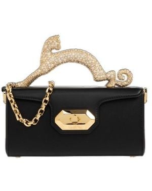 Lanvin Chain Shoulder Bag - Black