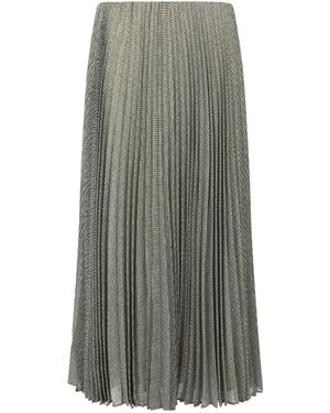 Vince Pleated Skirt - Grey