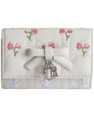 Dior Amour My Glycine Wallet - White