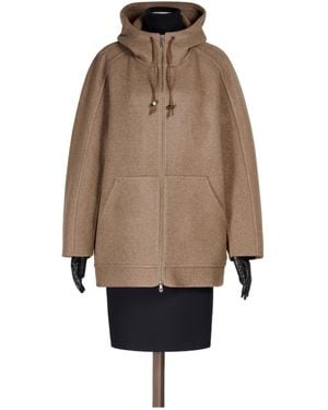 Max Mara Atelier Zipped Jacket - Natural