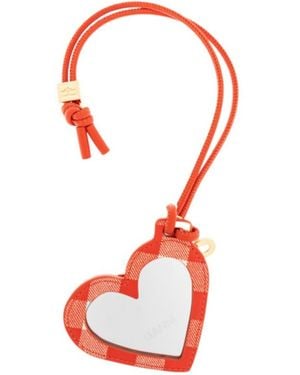 Ganni Bou Heart Mirror - Red