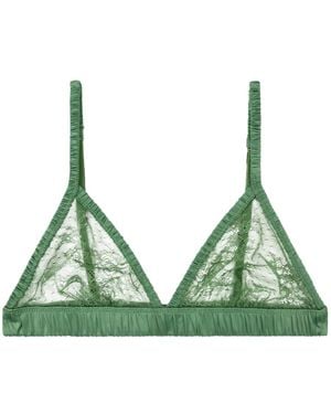 Love Stories Triangle Bra - Green