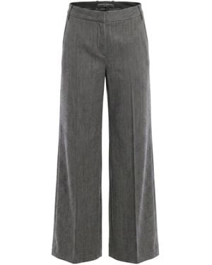 Ermanno Scervino Pleated Casual Pants - Gray