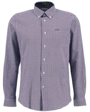 Barbour Padshaw Tailored Shirt - Purple