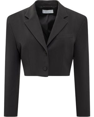 GIUSEPPE DI MORABITO Notched-Collar Long-Sleeved Blazer - Black