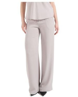 Herno Elastic Waist Casual Pants - Gray