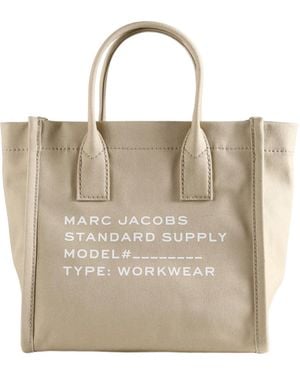 Marc Jacobs Logo-Lettering Handbag - Natural