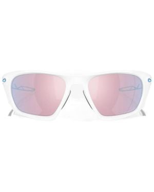 Oakley Geometric Frame Sunglasses - Pink