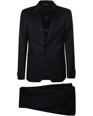ZEGNA Z Single-Breasted Tailored Suit - Black