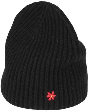 Tory Burch Solid-Color Cashmere Beanie - Black