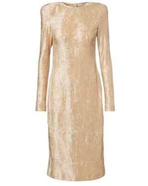 Magda Butrym Long-Sleeved Dress - Natural