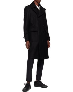 Belstaff Milford Long-Sleeved Coat - Black