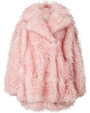 Ganni Midi Coat - Pink