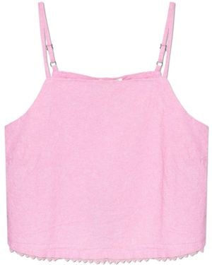 American Vintage Crop Top - Pink