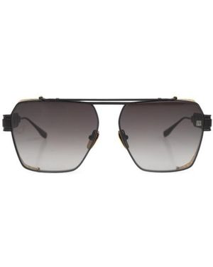 Balmain Logo Sunglasses - Metallic
