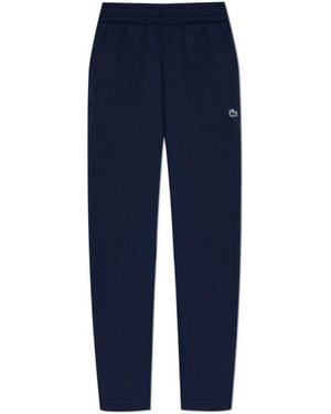 Lacoste Logo-Appliqué Track Pants - Blue
