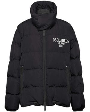 DSquared² Dean's Puffer Jacket - Black