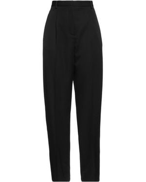 Tory Burch Minimalist Wool Pants - Black