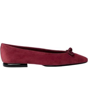 Loro Piana Primula Ballet Flats - Red