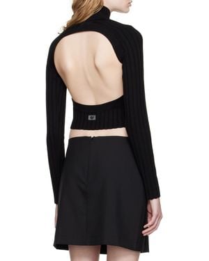 Eytys Logo Turtleneck Jumper - Black