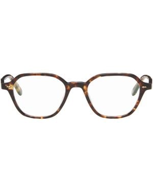 Garrett Leight Galloway Non-Prescription Glasses - White