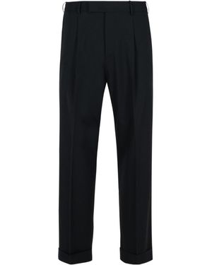 PT01 Cuffed Trousers - Black
