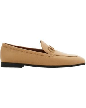 Ferragamo Gancini Loafer - Brown