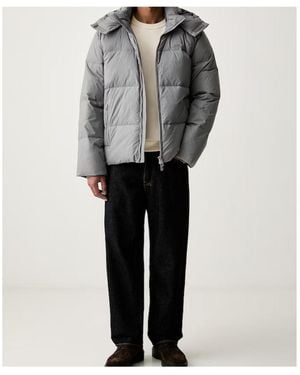 Calvin Klein Long-Sleeved Down Jacket - Gray