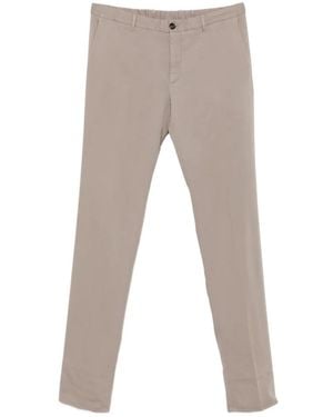 Incotex Belt-Loop Pocket Pants - Gray
