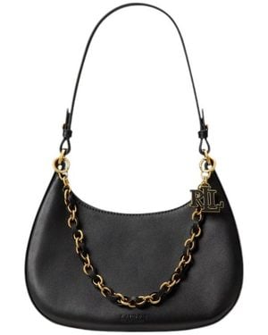 Ralph Lauren Marcy Shoulder Bag - Black