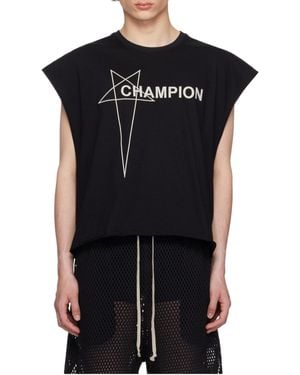 Rick Owens X Champion Sleeveless t-shirts for Men | Online