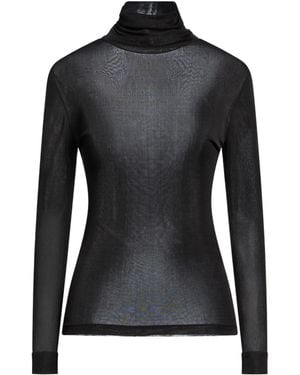 Maison Margiela Lightweight Knit Tops - Black