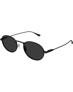 Saint Laurent Oval Frame Sunglasses - White