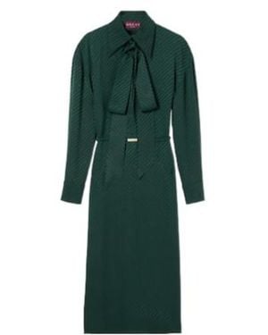 Gucci Interlocking G Jacquard Dress - Green