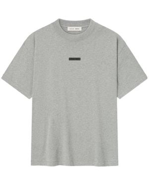 Fear Of God Crewneckshort-Sleevedt-Shirt - Gray