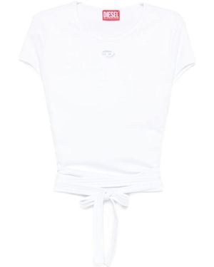 DIESEL Cotton T-Shirt - White