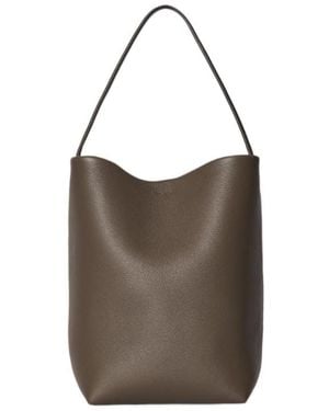 The Row Medium N/S Park Tote Bag - Brown